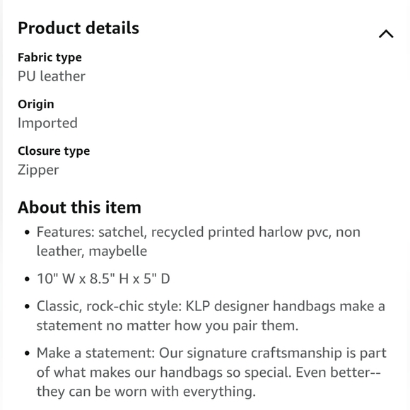 $12 DRAWING BUYERS APPRECIATION !! 🔹️ RARE 🔹️ ✨️🌈karl lagerfeld satchel ✨🌈 - Picture 6 of 6